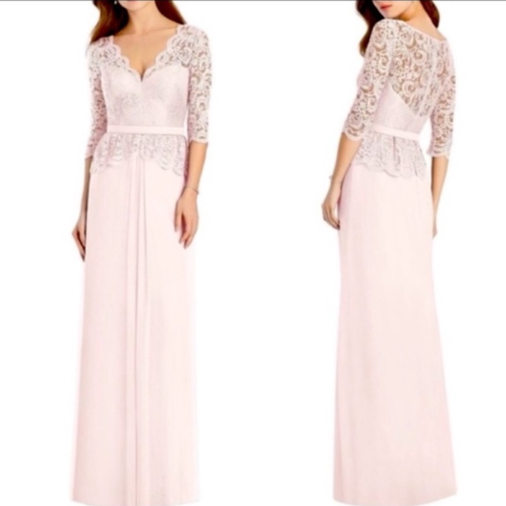 Jenny packham dress sz 18 pink nwt prom wedding homecoming dress plus size